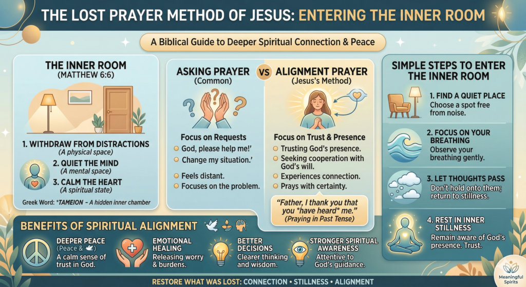 The Lost Prayer Method of Jesus