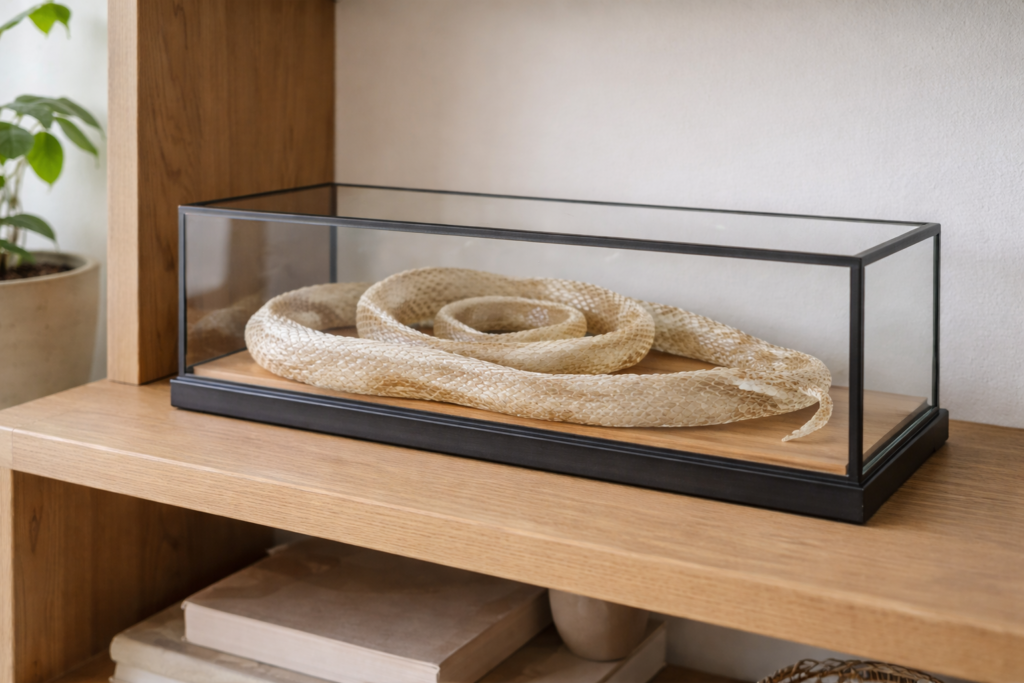 found snake skin in yard