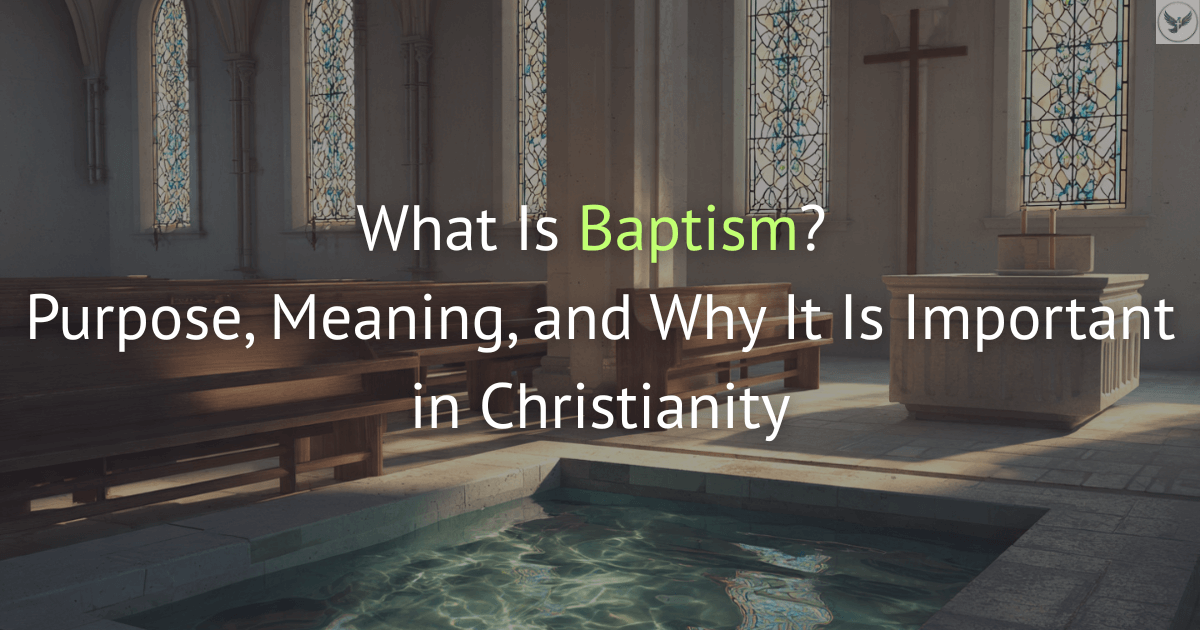 What Is Baptism