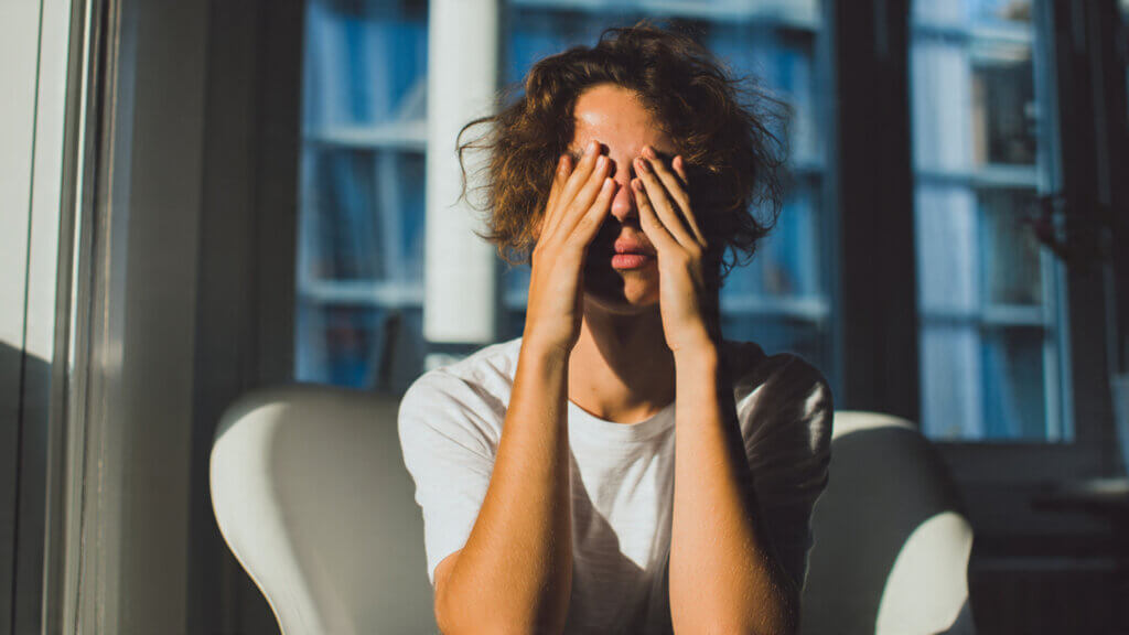 yawning during prayer