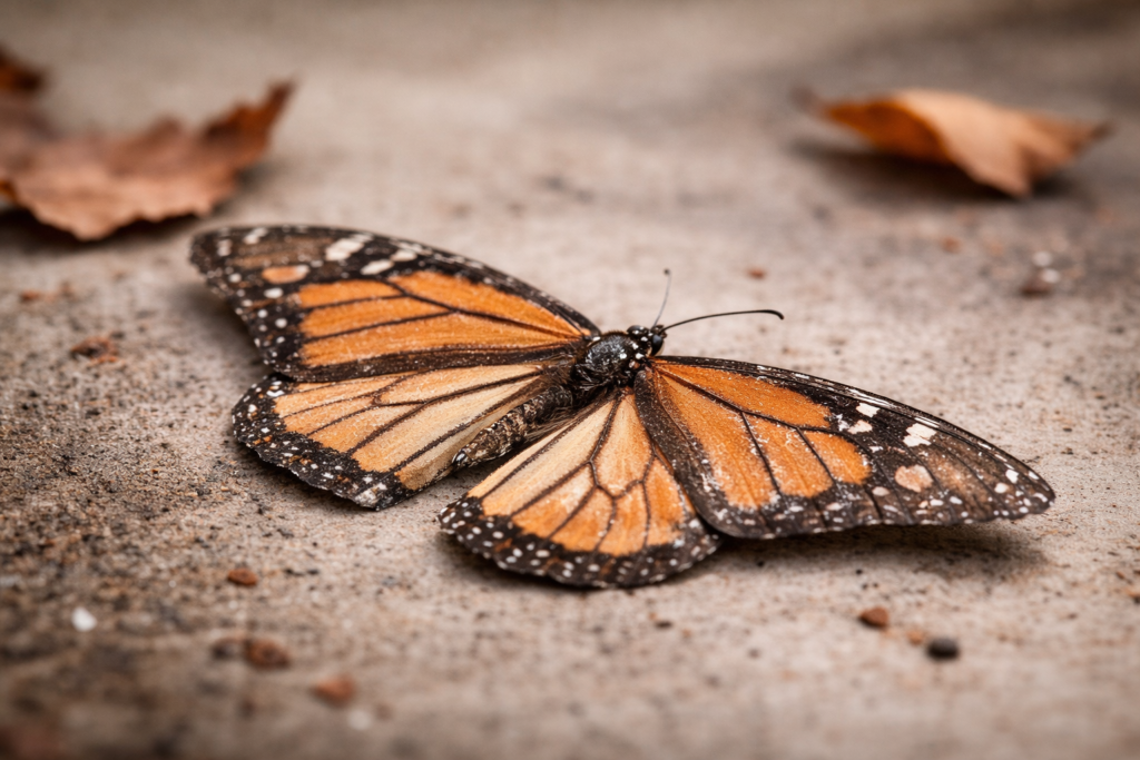 monarch butterfly transformation symbolism