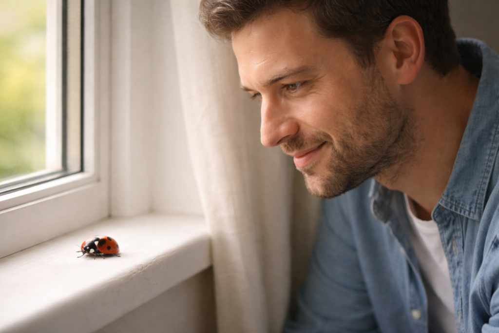 spiritual meaning of ladybird (ladybug) in your house