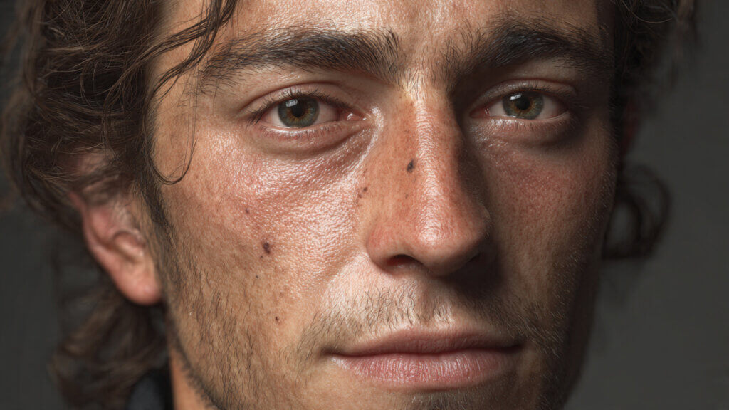 Face Mole Meaning for Male