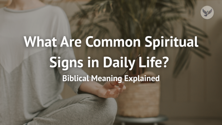 Common Spiritual Signs in Daily Life