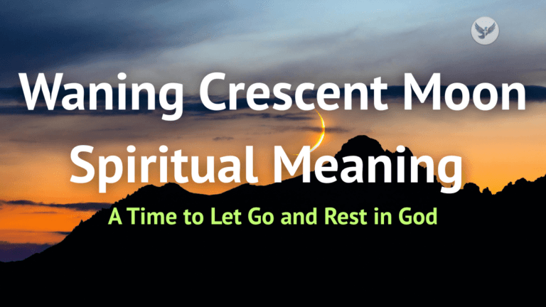 Waning Crescent Moon Spiritual Meaning
