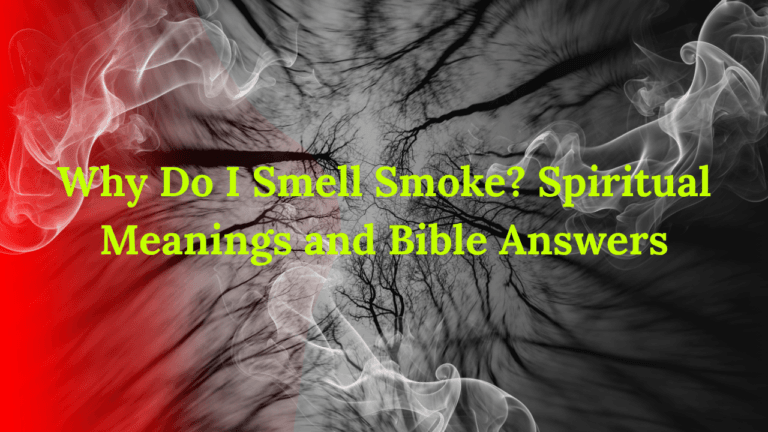 Why Do I Smell Smoke